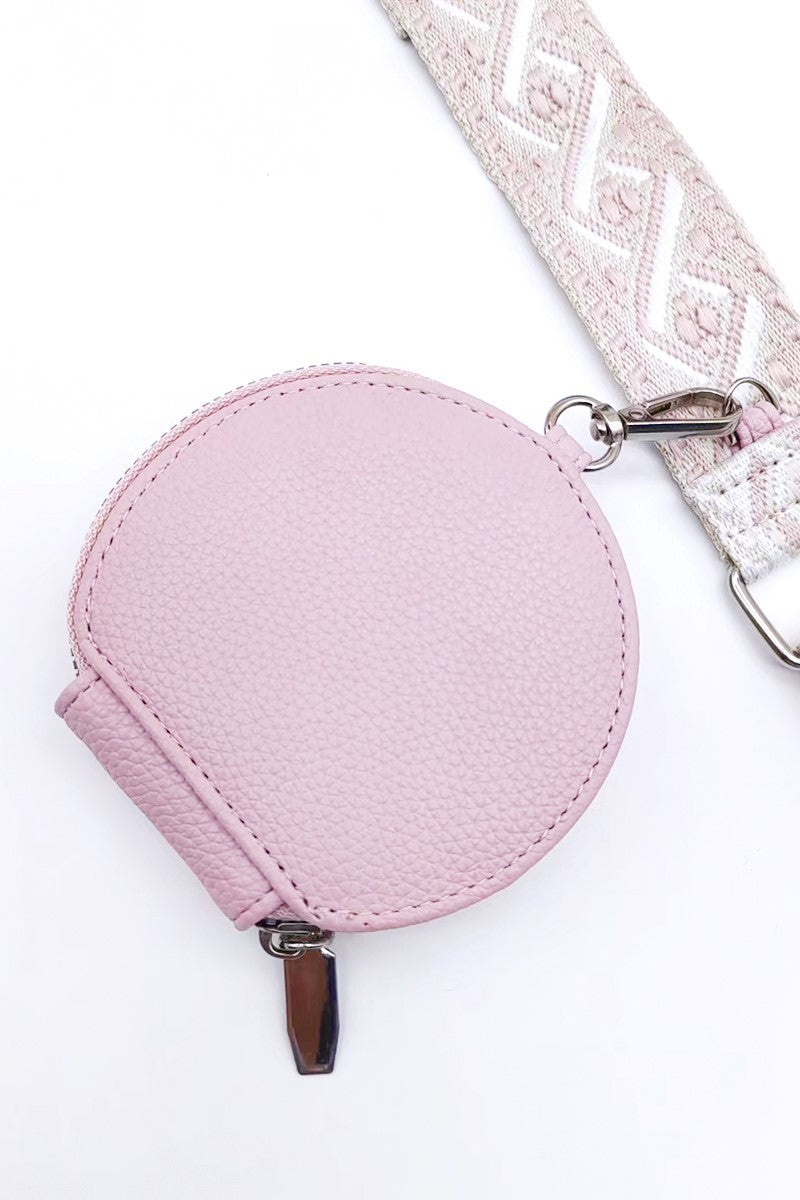 Vegan Leather Crossbody Duo Wallet Handbag 👜
