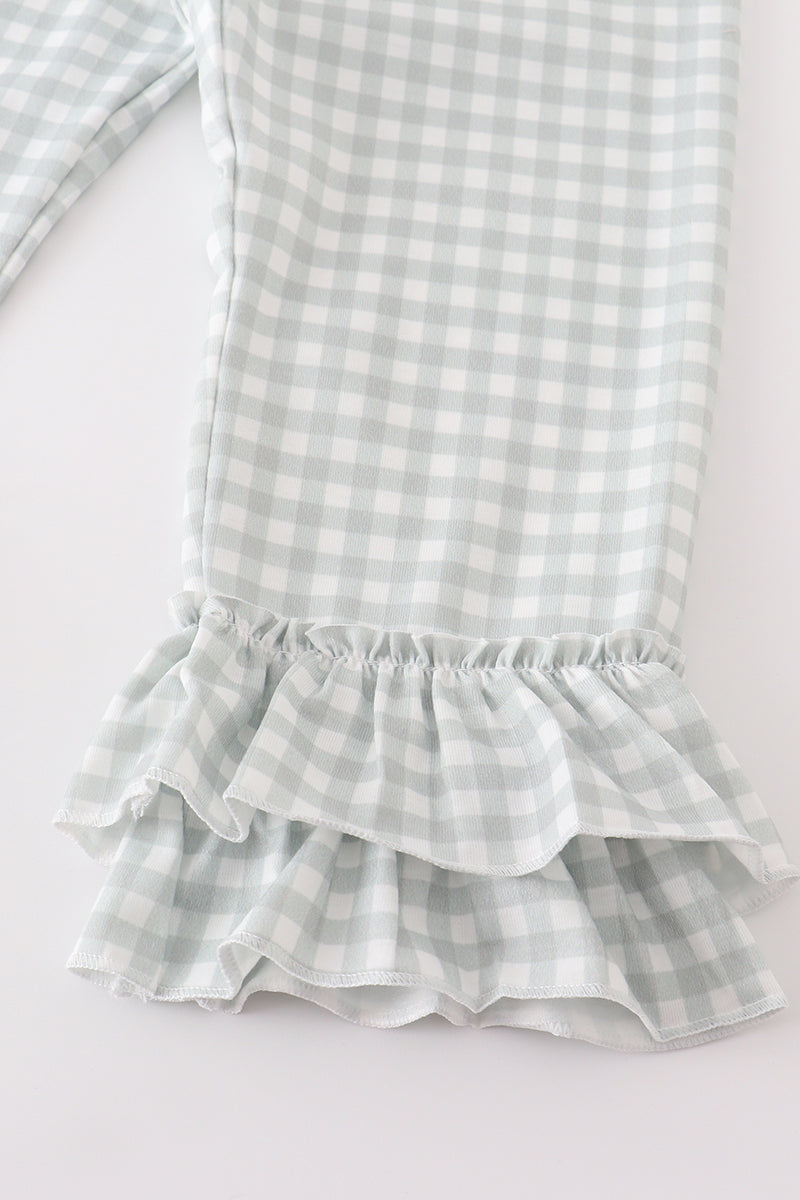 Pumpkin Train Ruffle Set – Adorable Fall Outfit