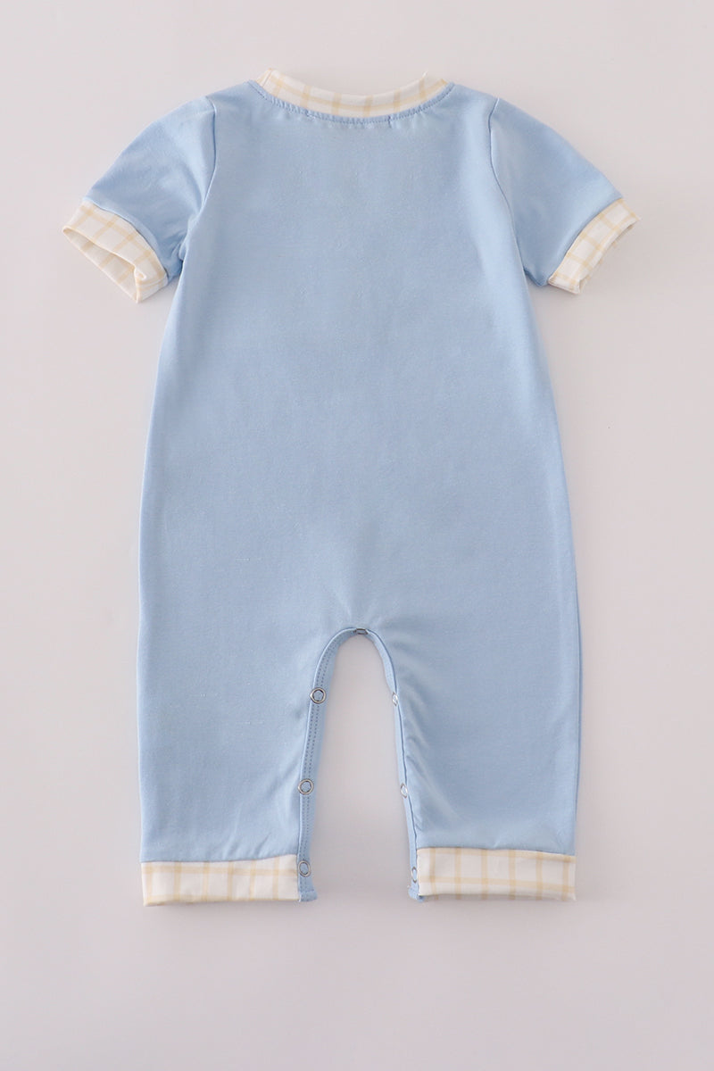 Little Pumpkin Stripes Romper