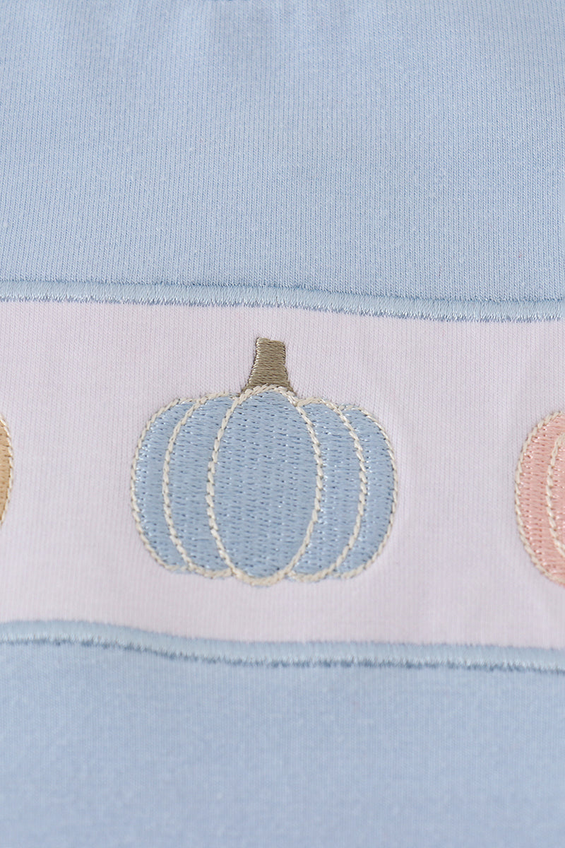 Little Pumpkin Stripes Romper