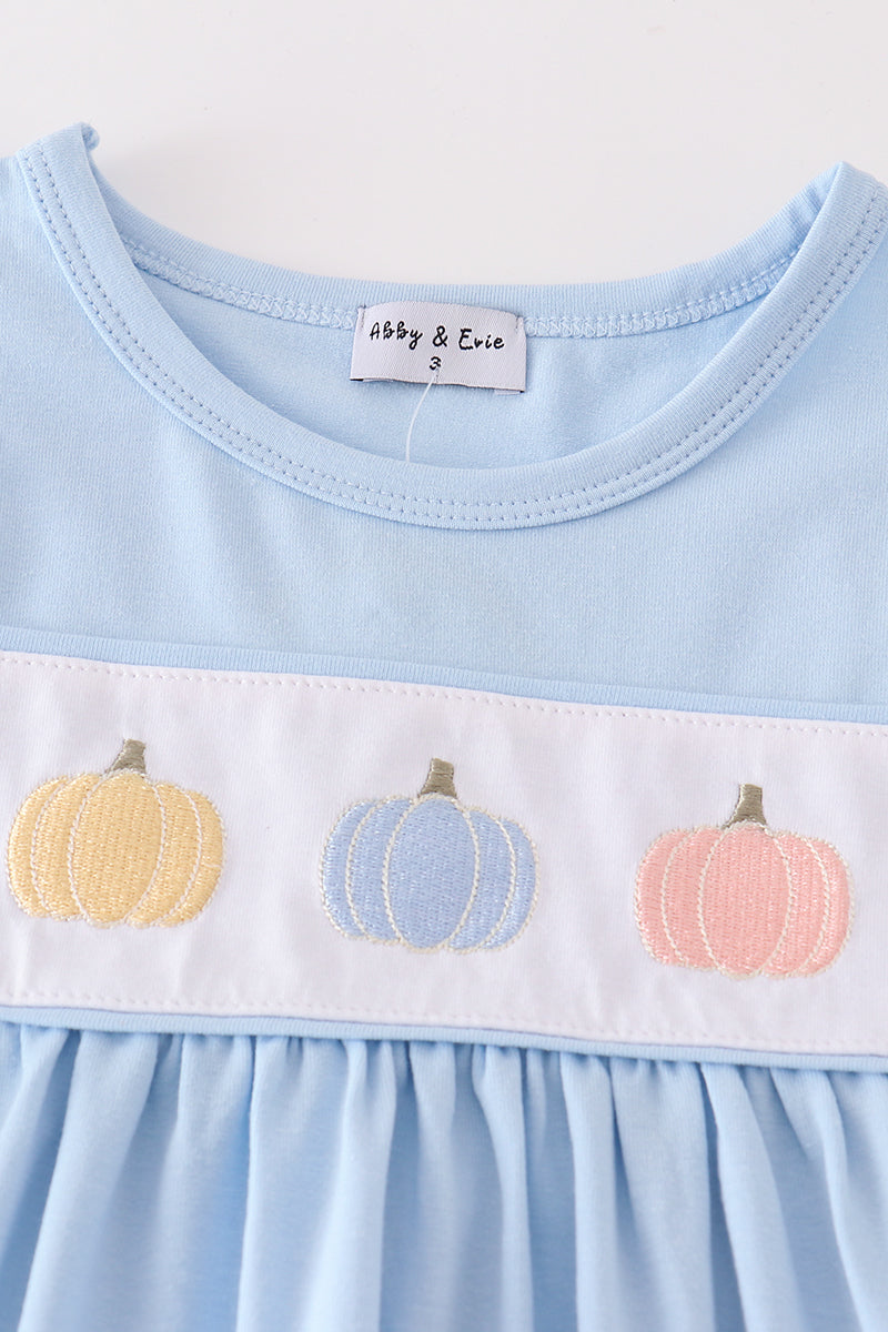 Blue Pumpkin Ruffle Cutie Set