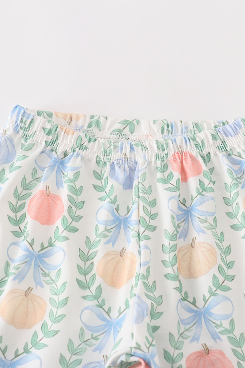 Blue Pumpkin Ruffle Cutie Set