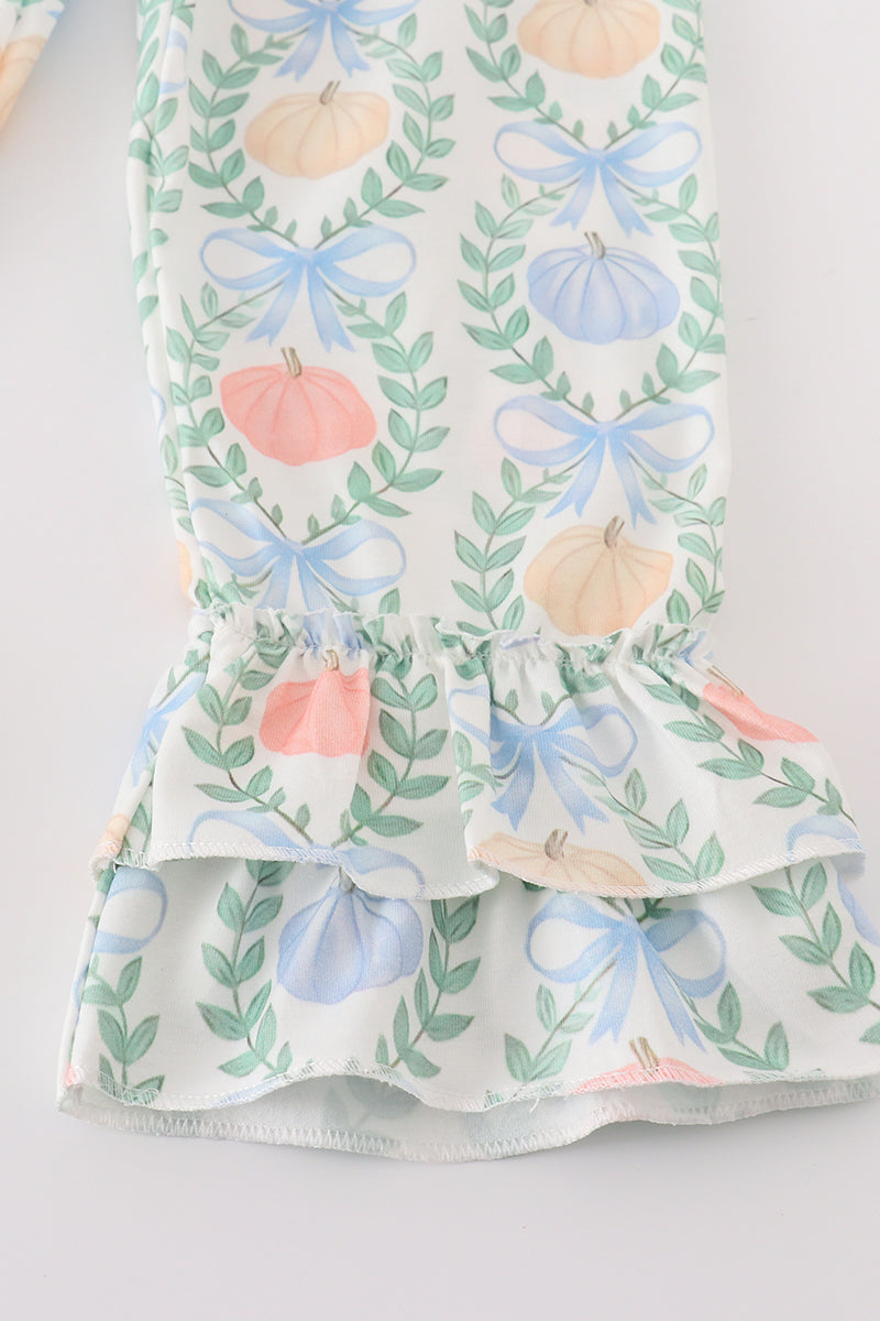 Blue Pumpkin Ruffle Cutie Set