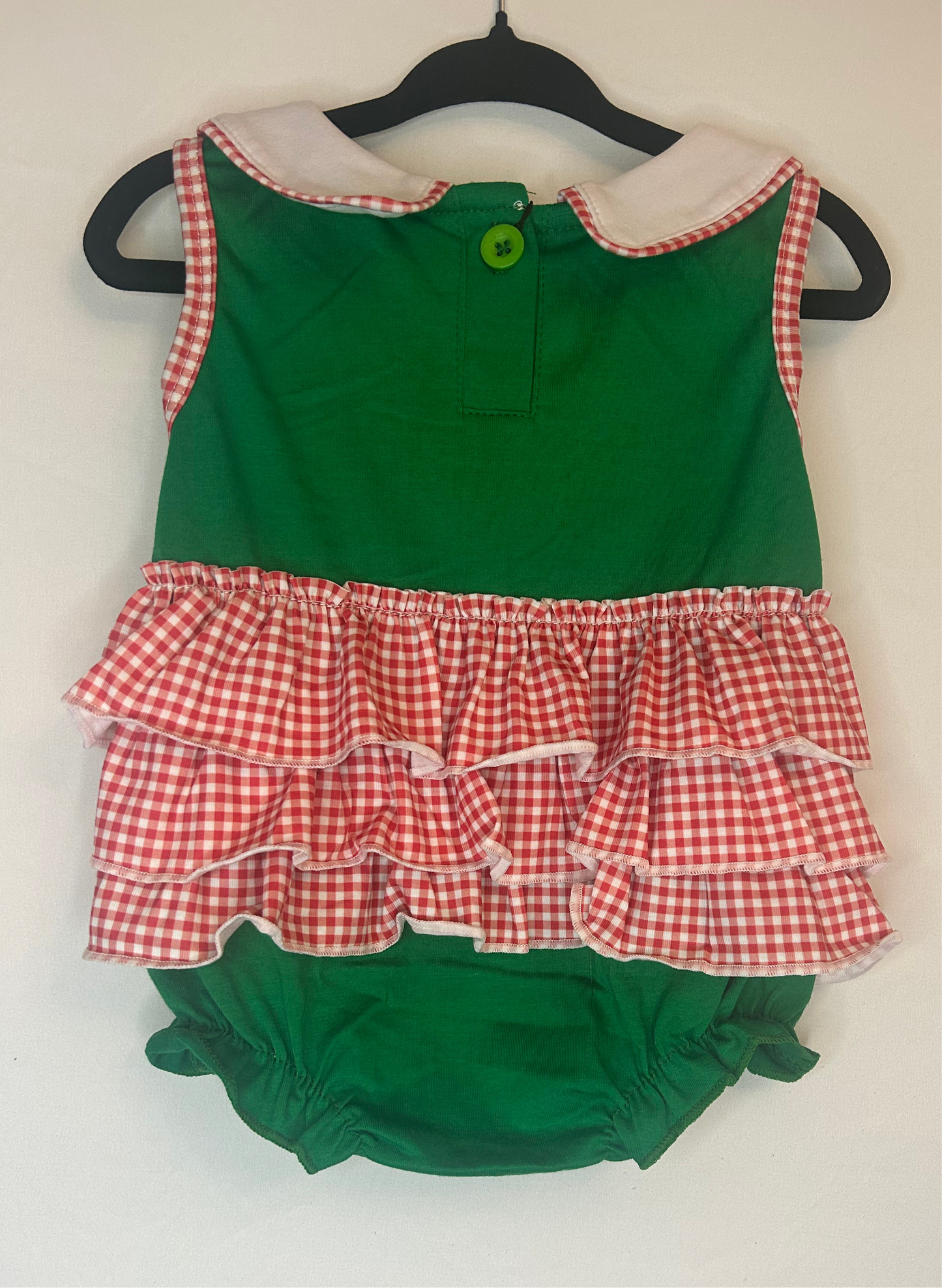 Apple & Worm Baby Bubble Romper šš