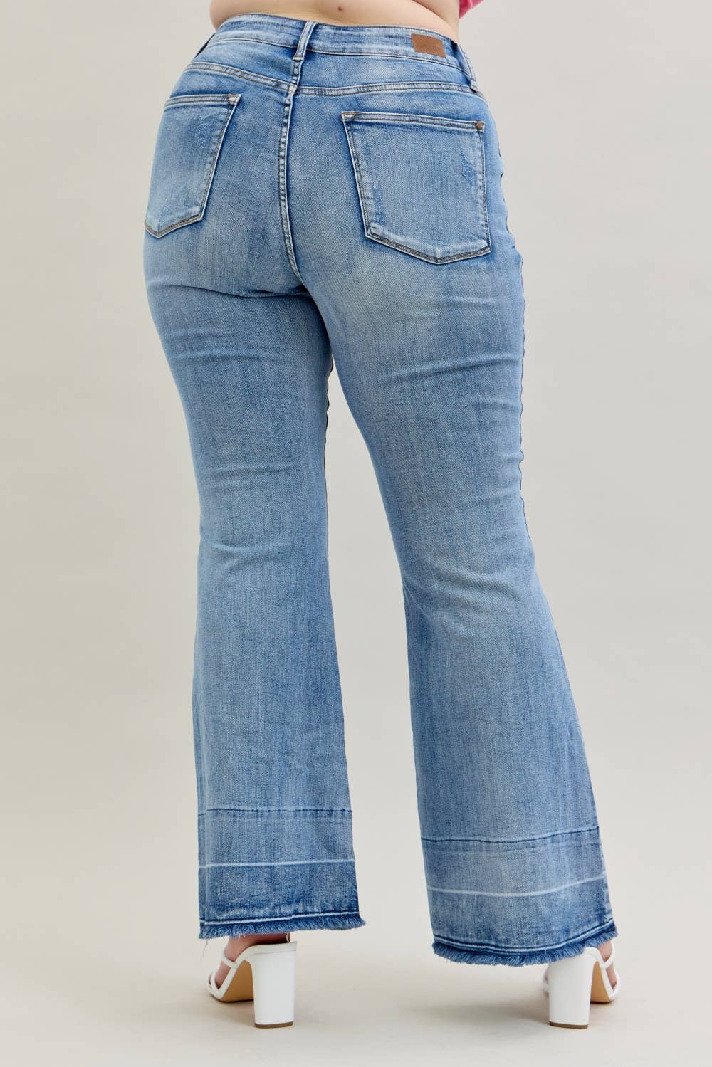 Judy Blue HW "Tummy Control " w/ Release Hem Flare CURVY