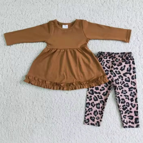 Brown Cheetah Set