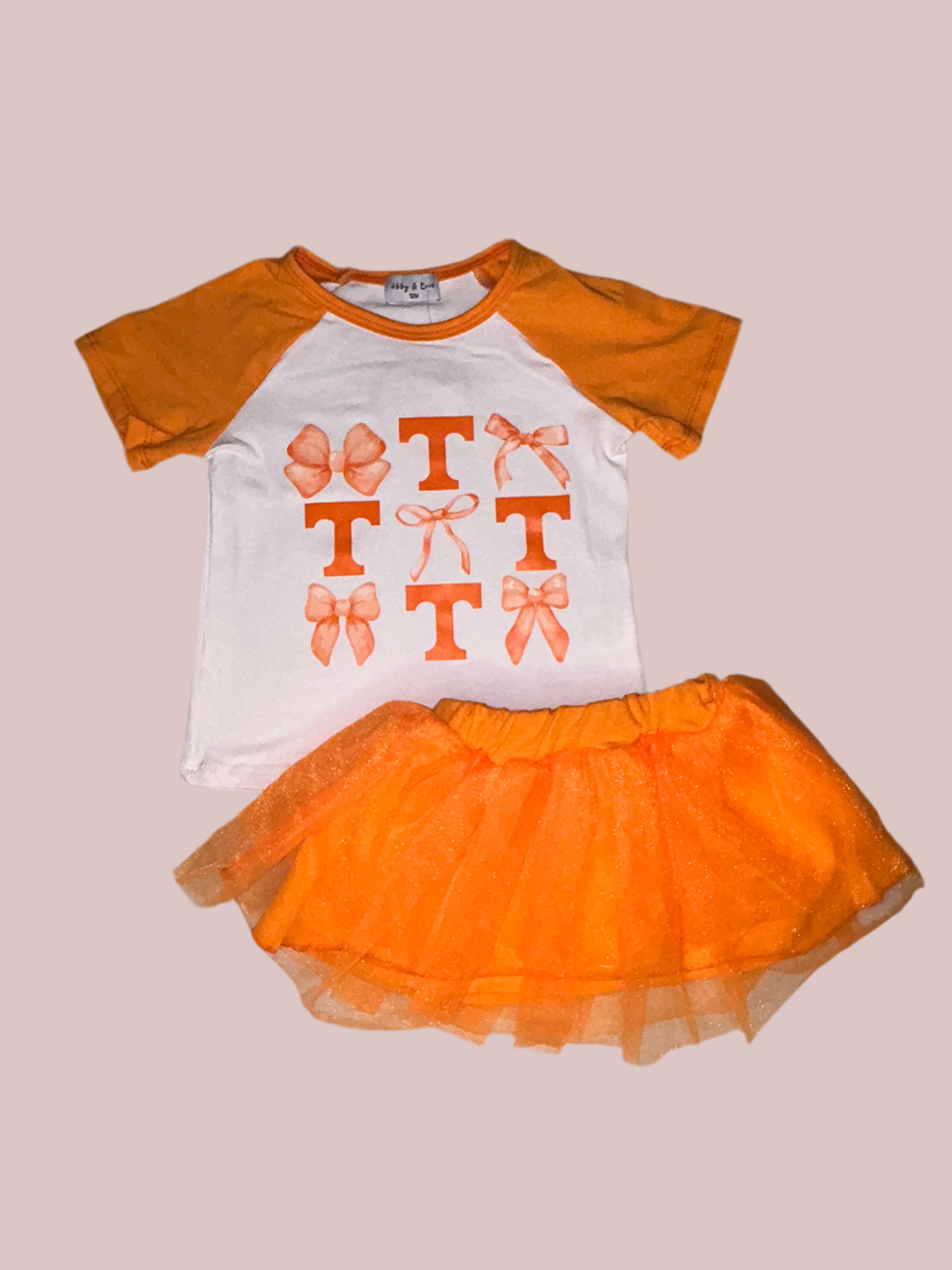 Tennessee Vols Bow & Tutu Skort Set 🧡