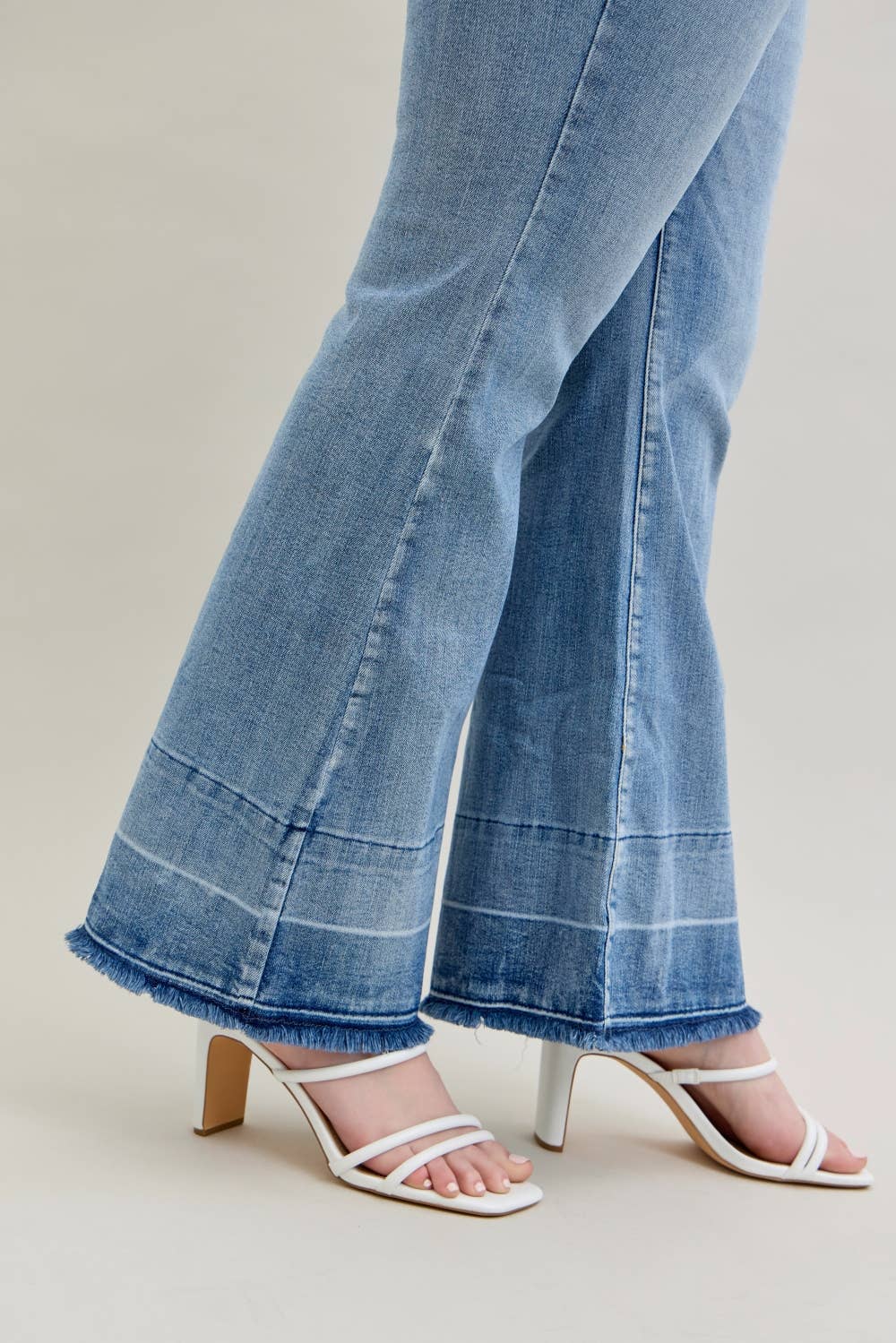 Judy Blue HW "Tummy Control " w/ Release Hem Flare CURVY