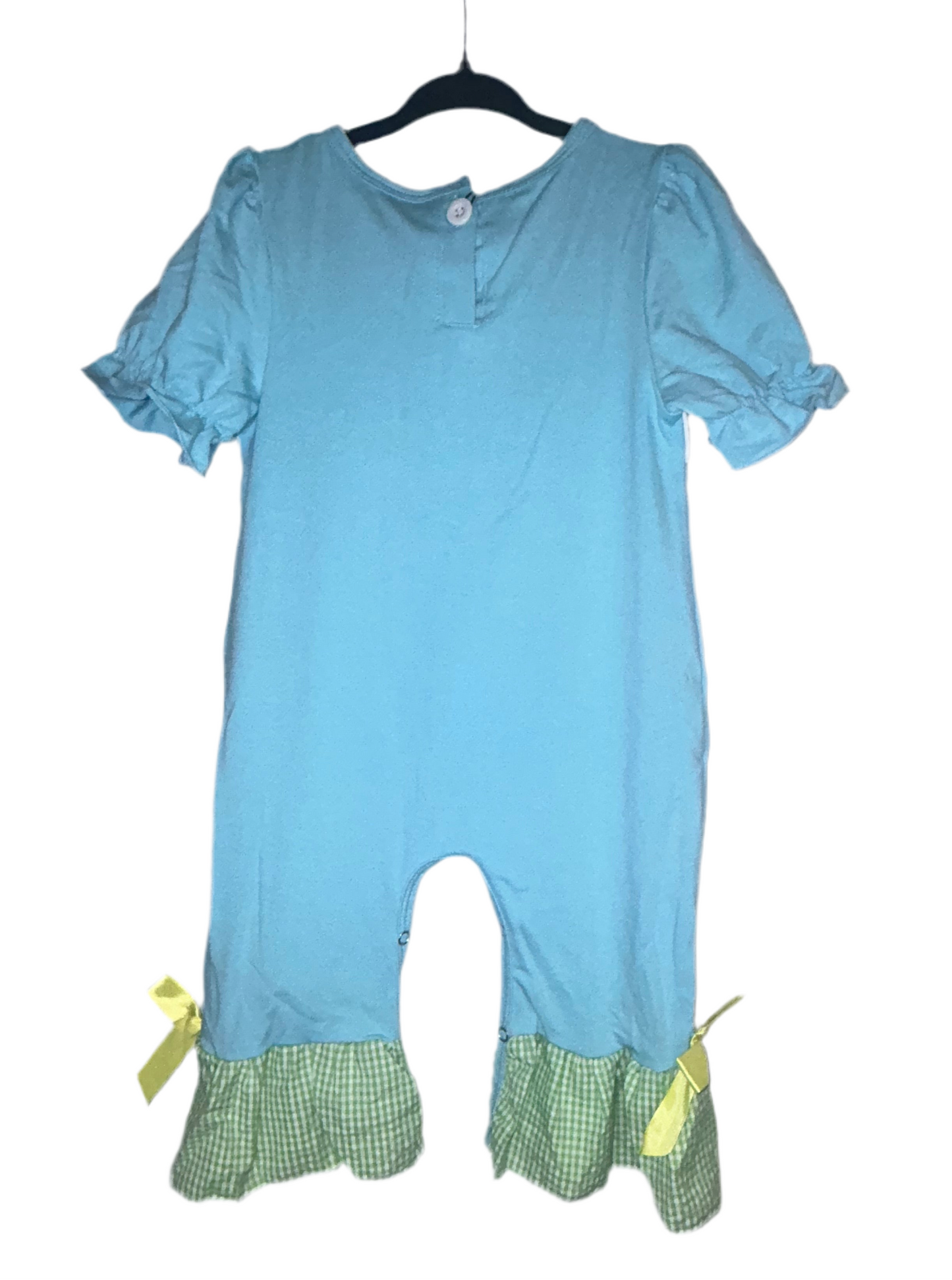 Tractor & Cotton Ruffle Romper šš¾