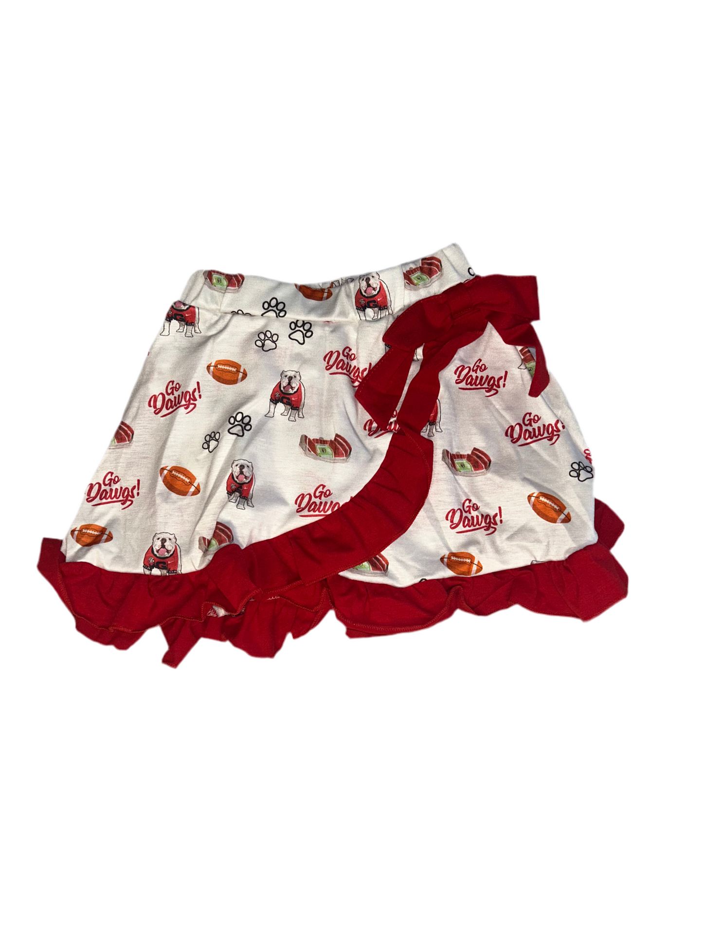 Go Dawgs Ruffle Skort Set 🐾❤️