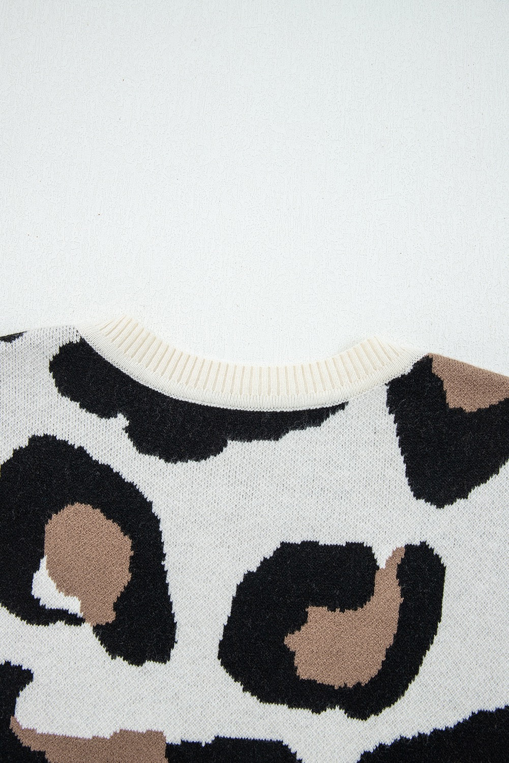 Leopard V-Neck Sweater