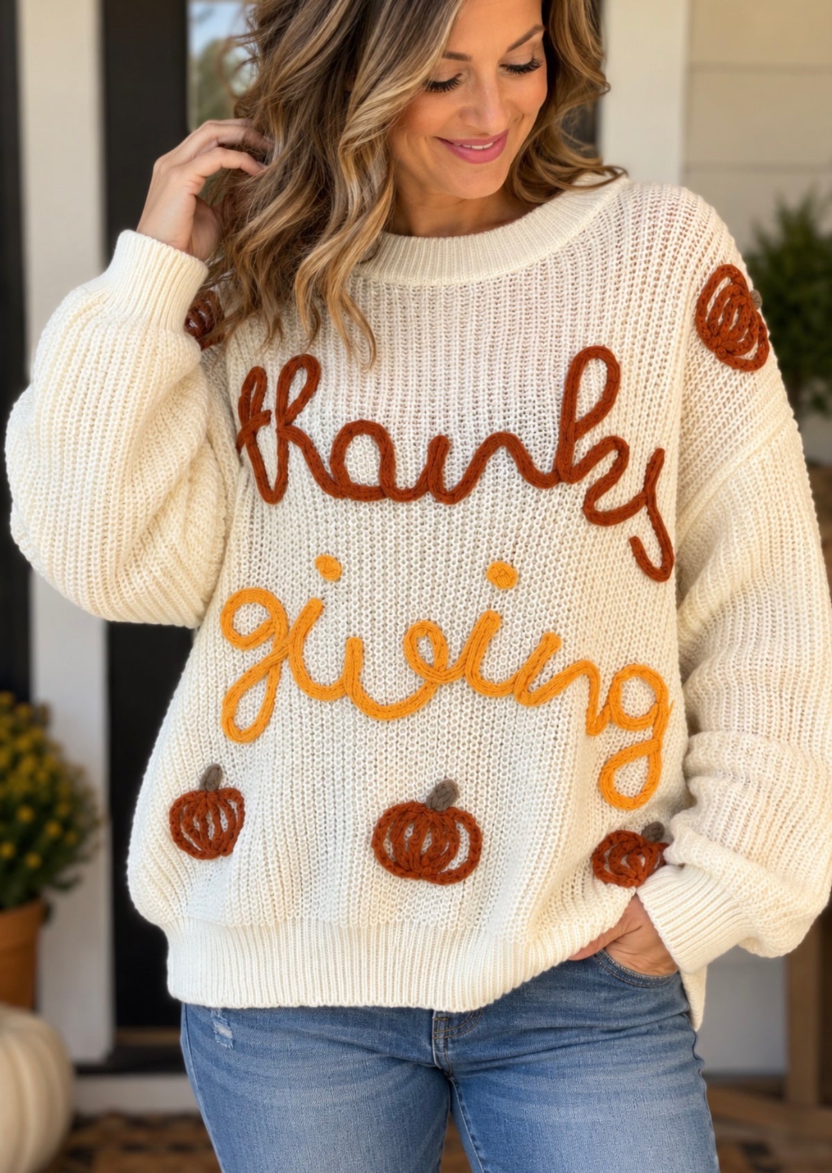 Thanksgiving Sweater by BIBI