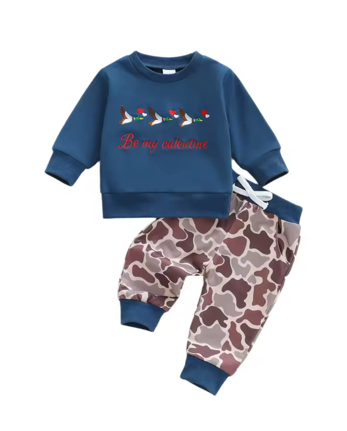 Be Mine Duck Camo Toddler Set