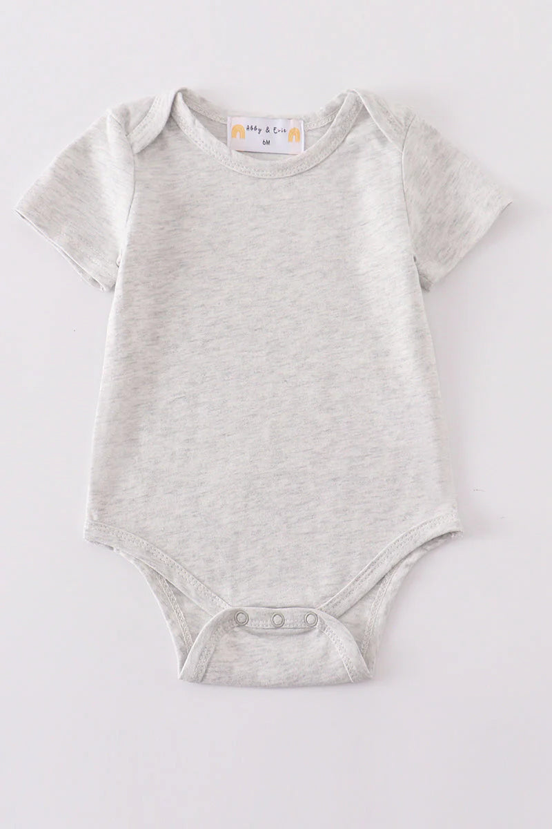 Premium Heather basic onesie