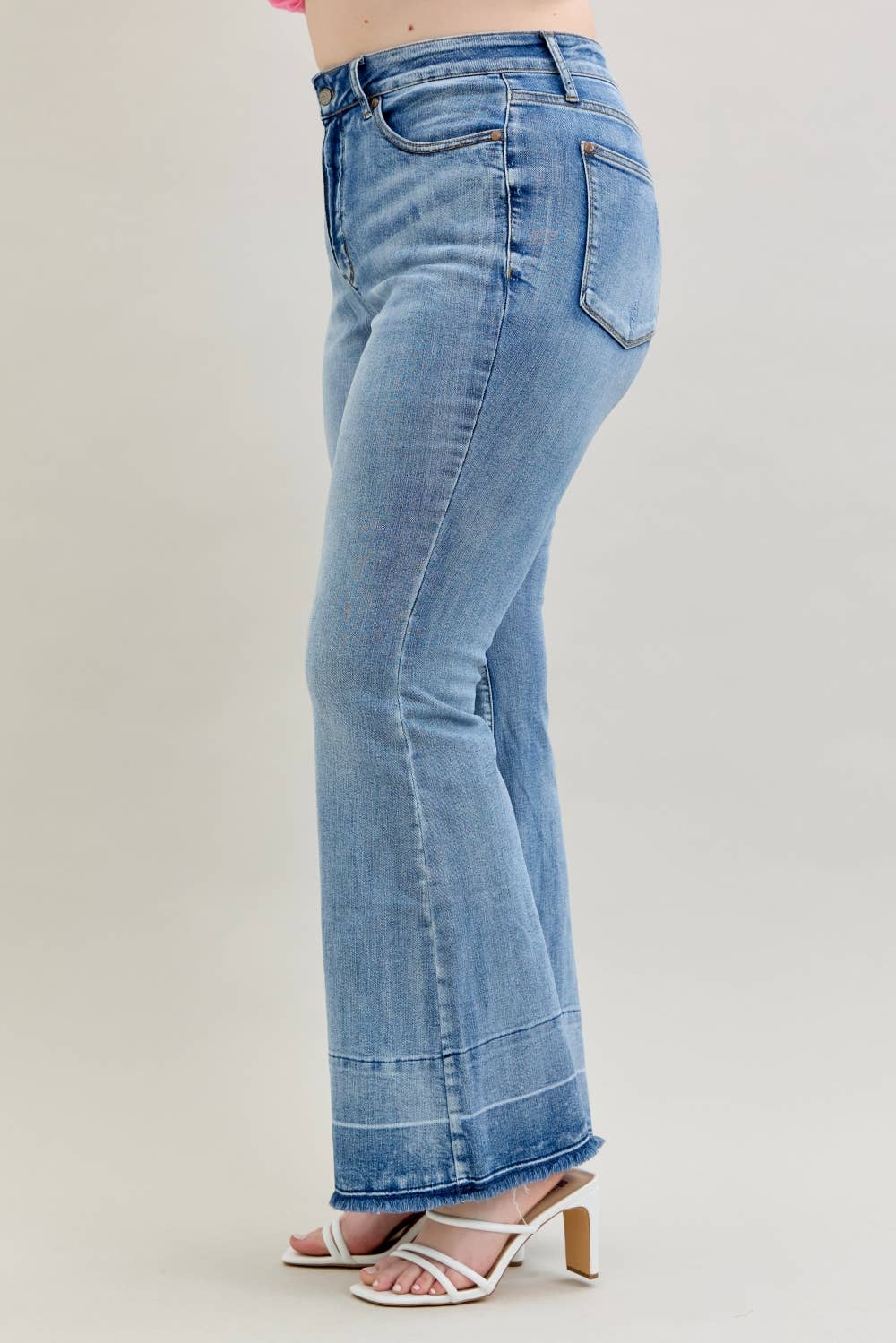 Judy Blue HW "Tummy Control " w/ Release Hem Flare CURVY
