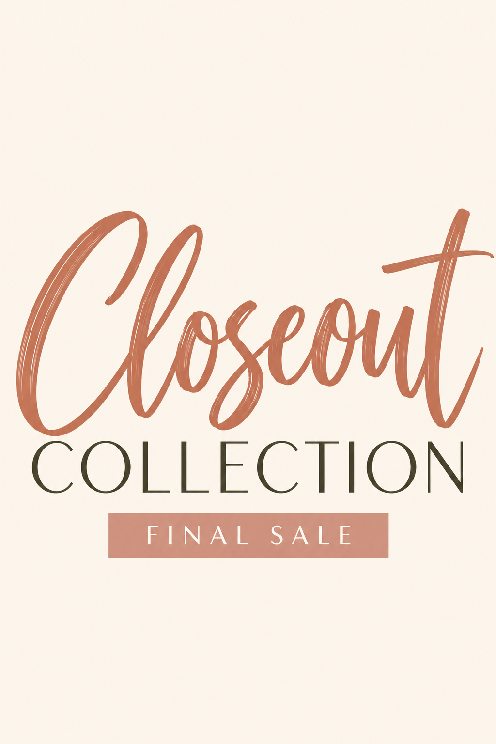 Shop Closeout Deals