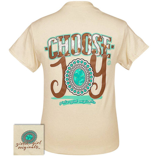 Choose Joy 2 Inspirational Christian Short Sleeve Graphic Tee