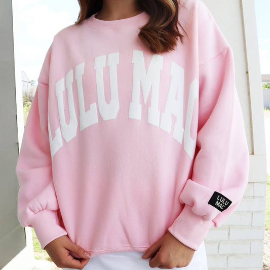 LULU MAC Sweatshirt Pink