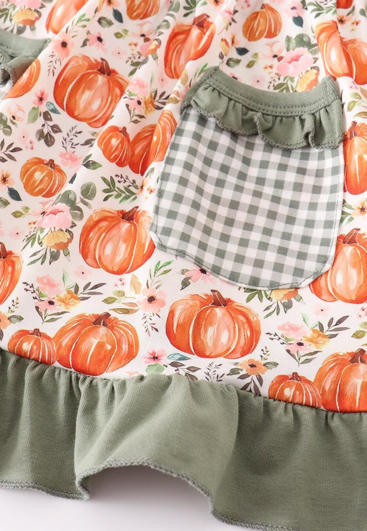 Pumpkin Ruffle Outfit – Size 5