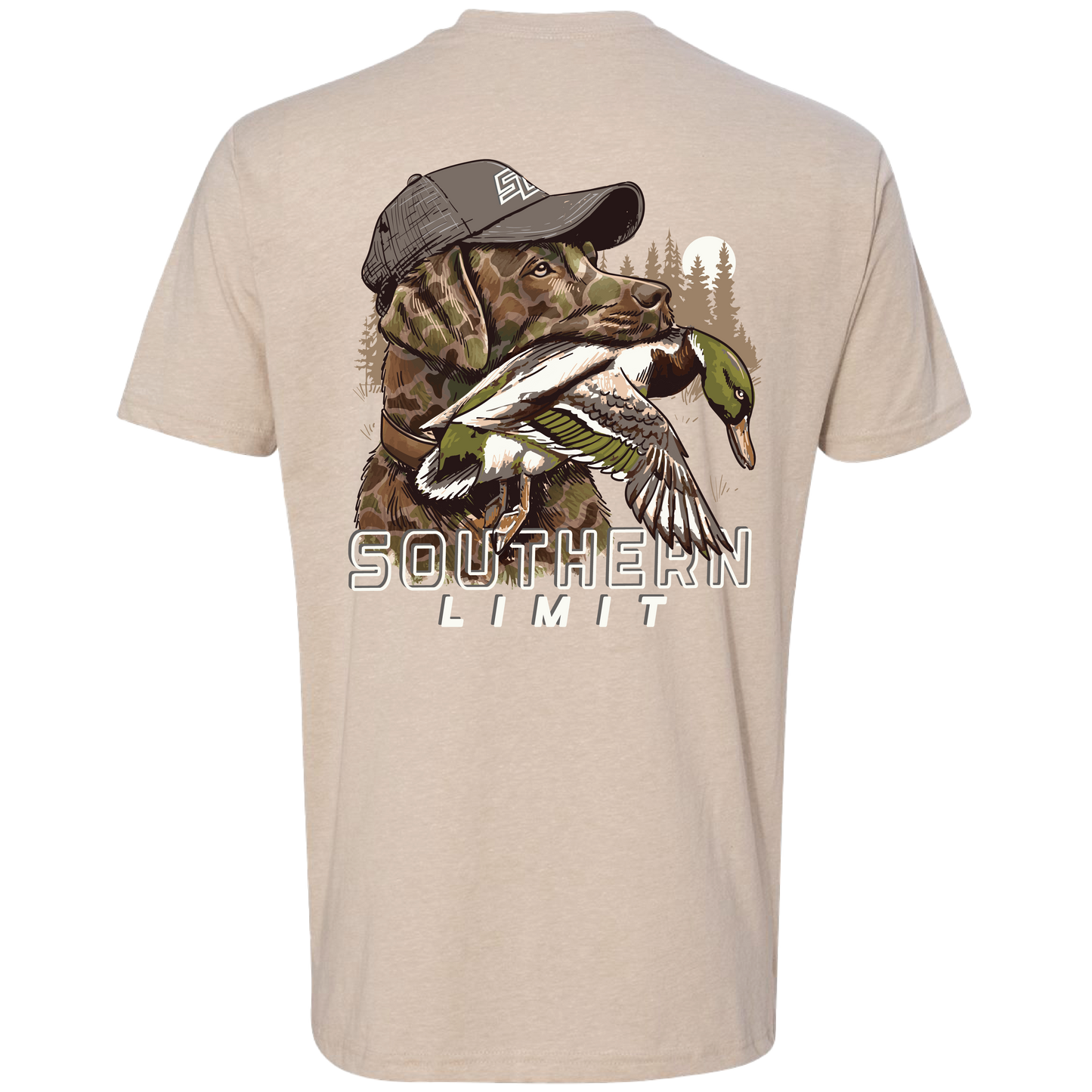 Camo Duck Dog Cream: Cream
