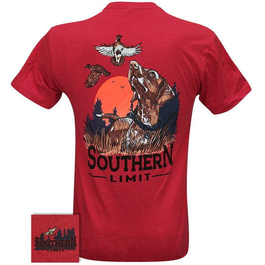Southern Limit Bird Dog Mens Southern Graphic Tee