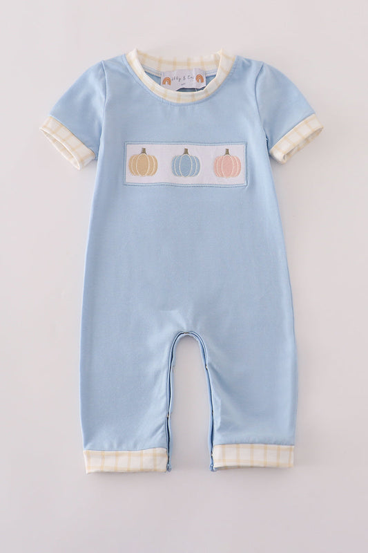 Little Pumpkin Stripes Romper