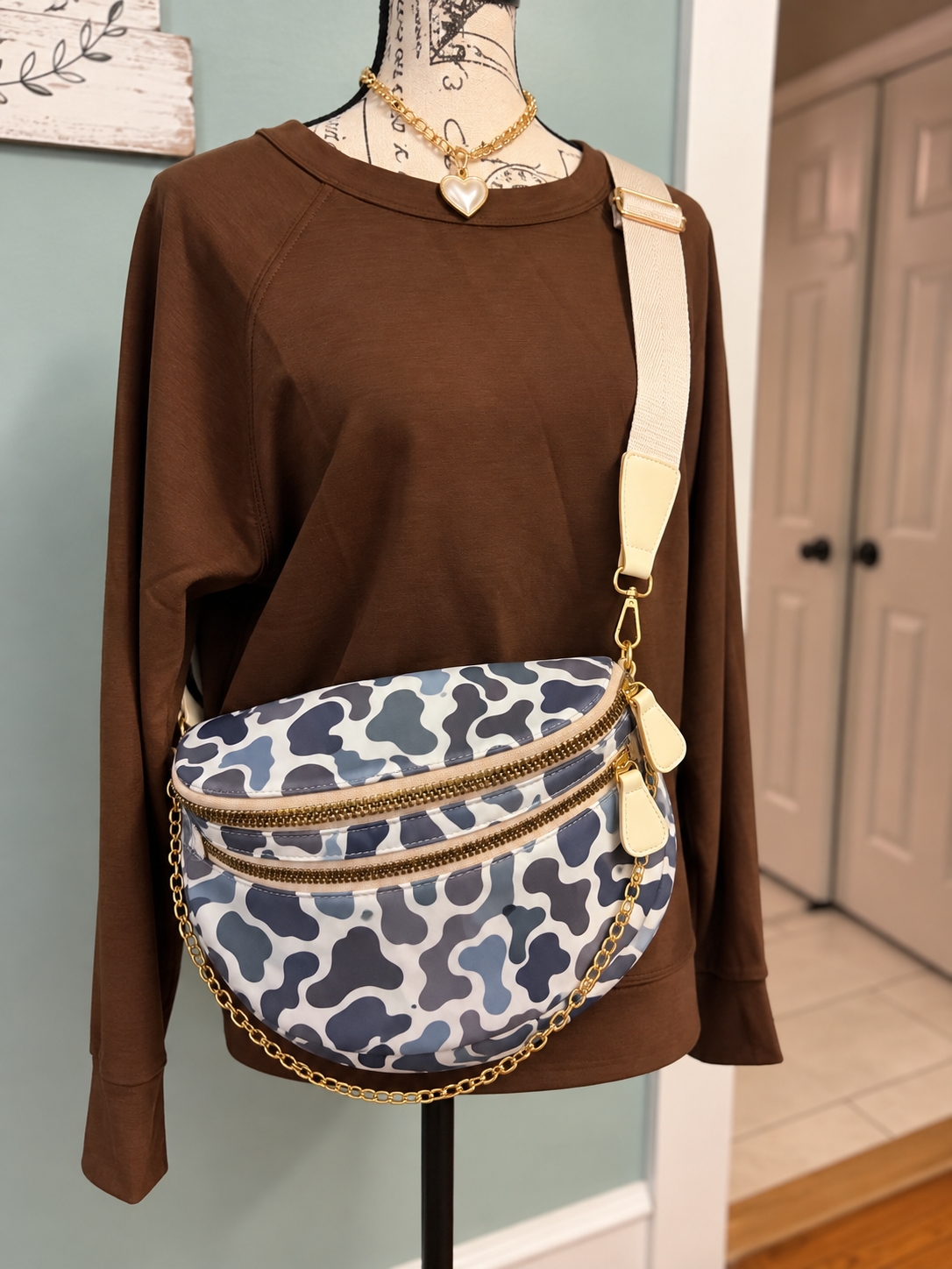 Camo Crossbody Bag