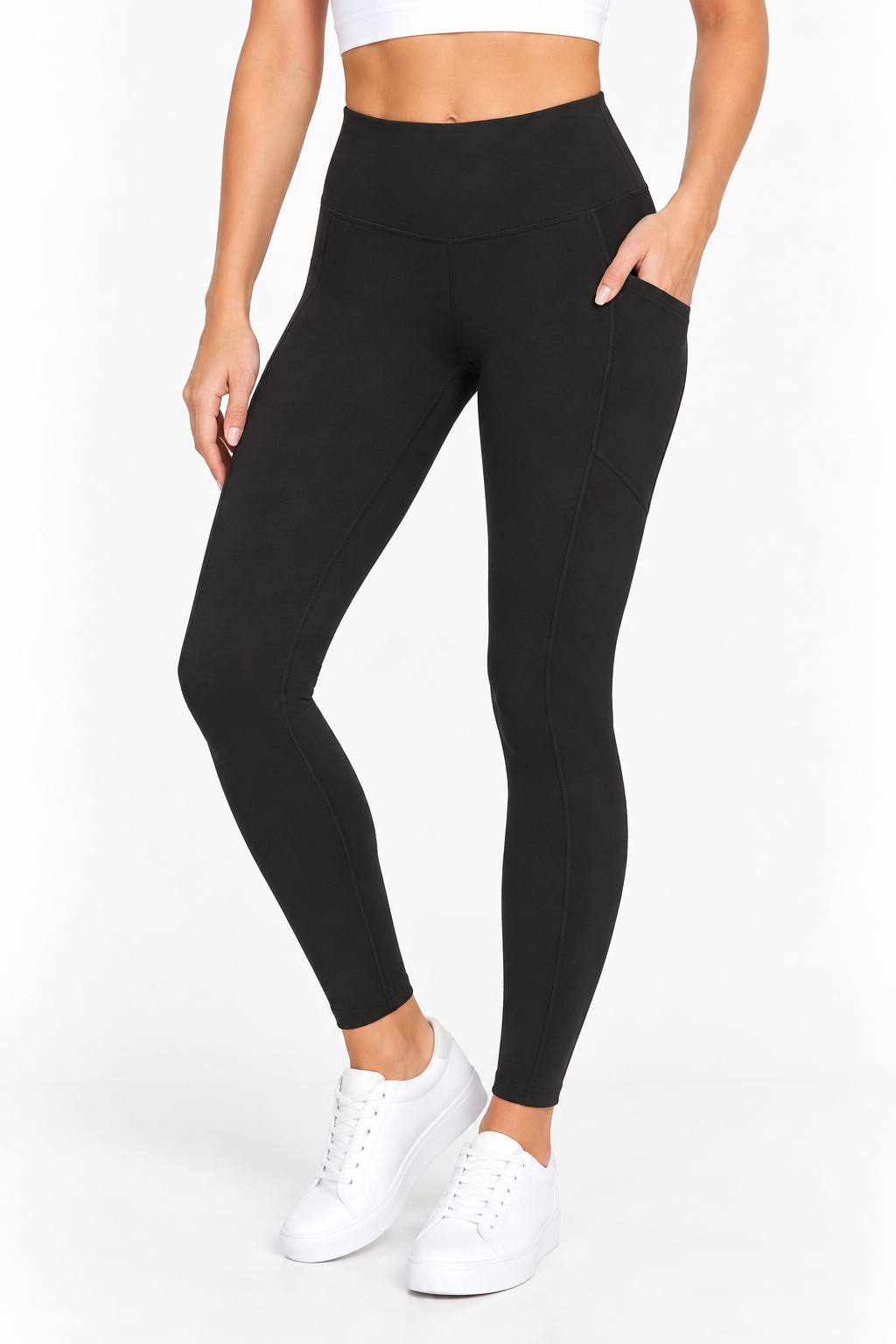 Zenana Buttery Soft Full Length Leggings with Pockets
