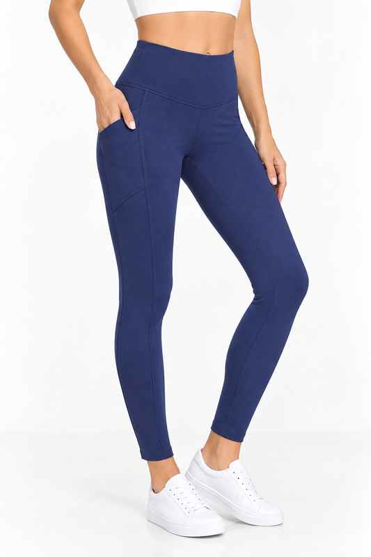 Zenana Buttery Soft Full Length Leggings with Pockets