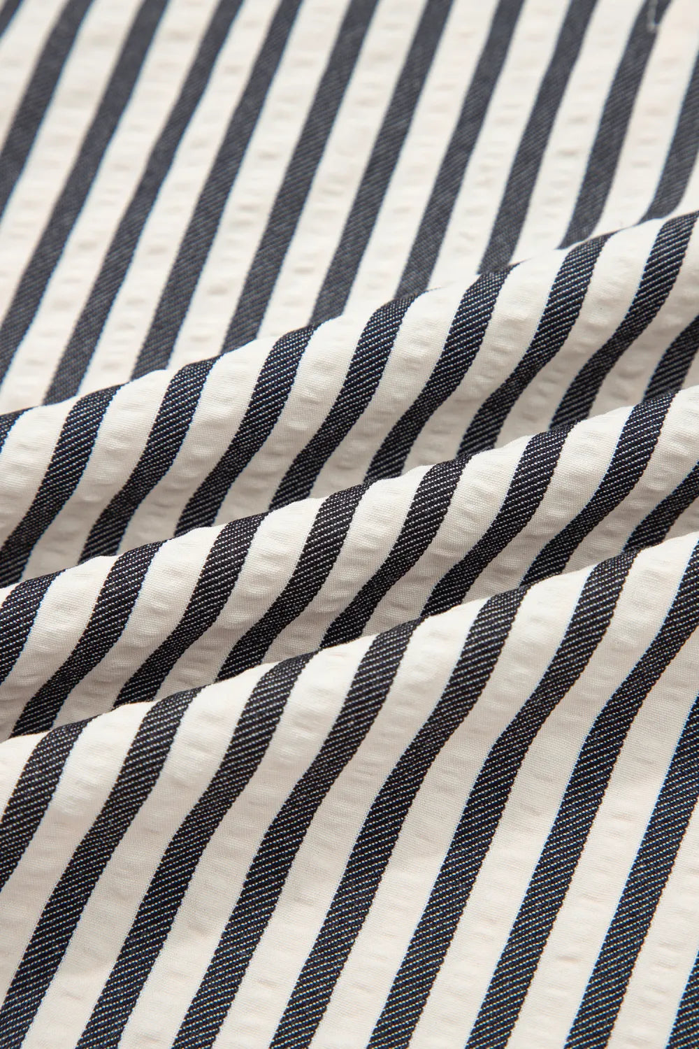 City Stripe Half Zip Top