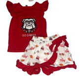 Go Dawgs Ruffle Skort Set 🐾❤️