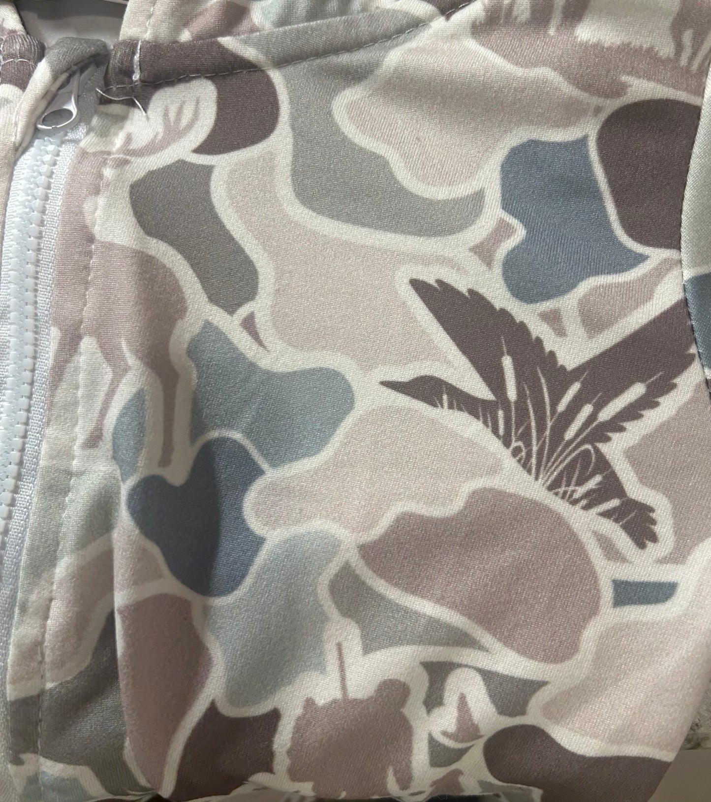 Camo Full Zip Hoodie
