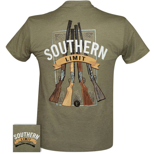 Southern Limit Southern Guns Mens Southern Graphic Tee