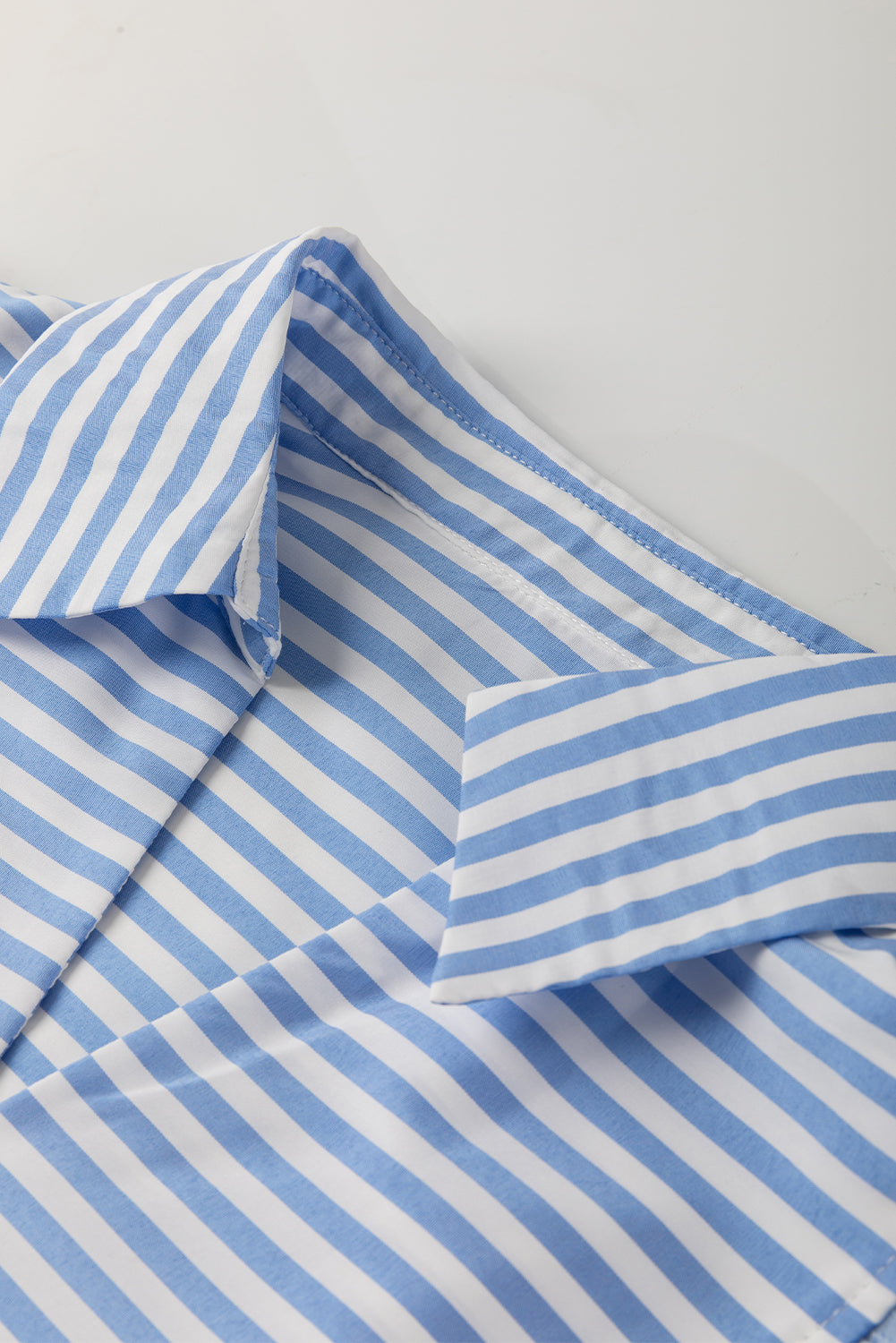 Bluebell Stripe Ric Rac Blouse