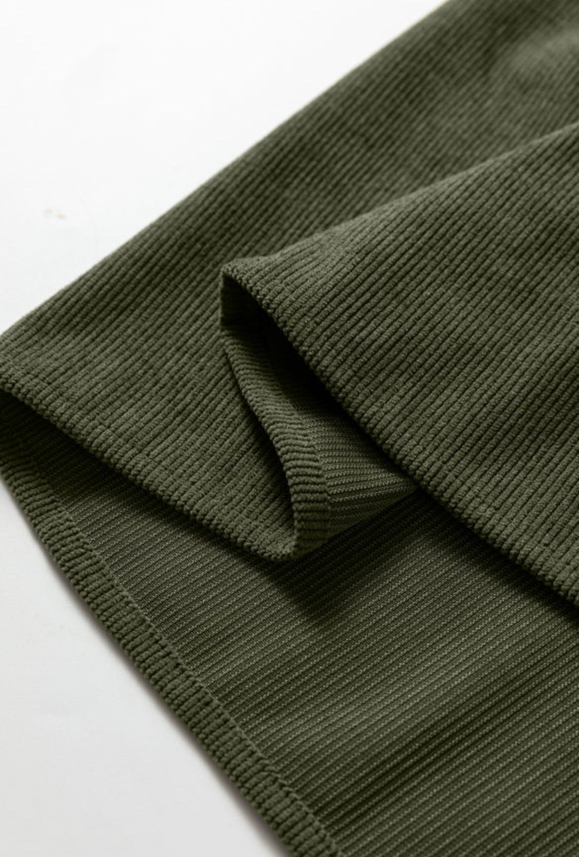 Moss Green Bracelet Sleeve Dress