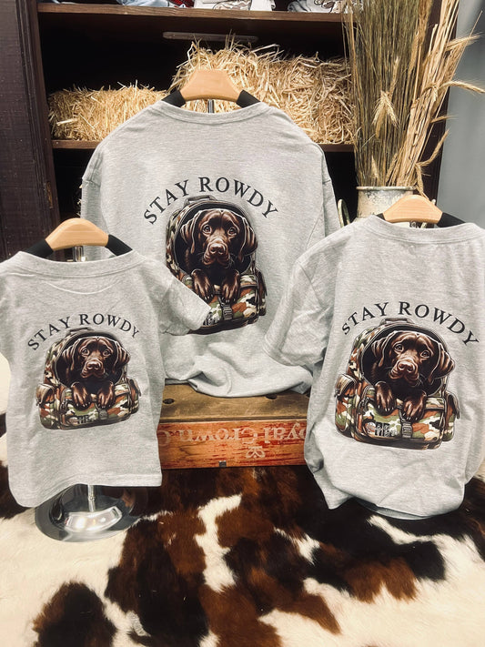 Stay Rowdy Youth Tee