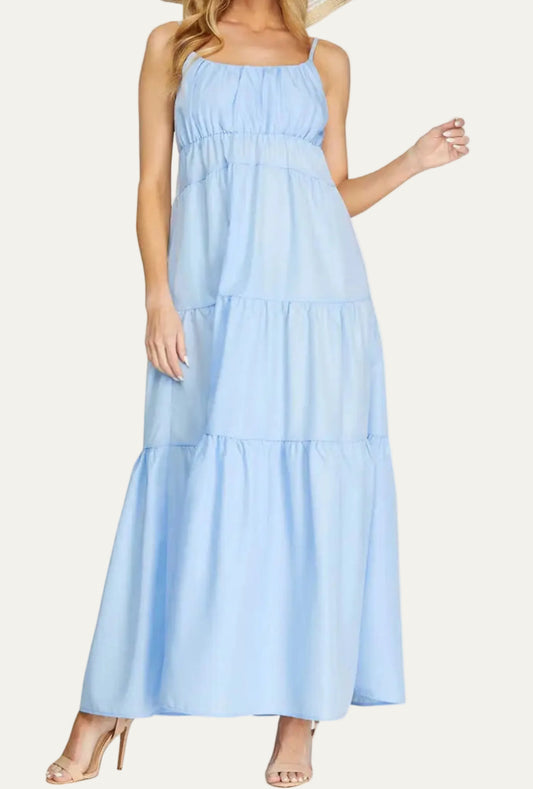 Tiered Maxi Dress by She + Sky