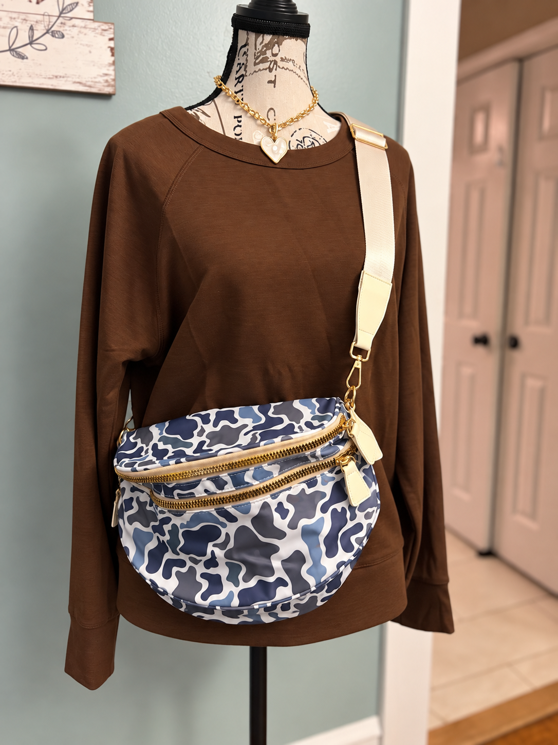 Camo Crossbody Bag