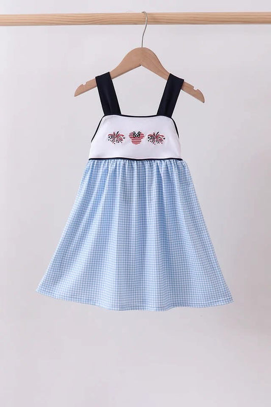 Little Firecracker Gingham Dress