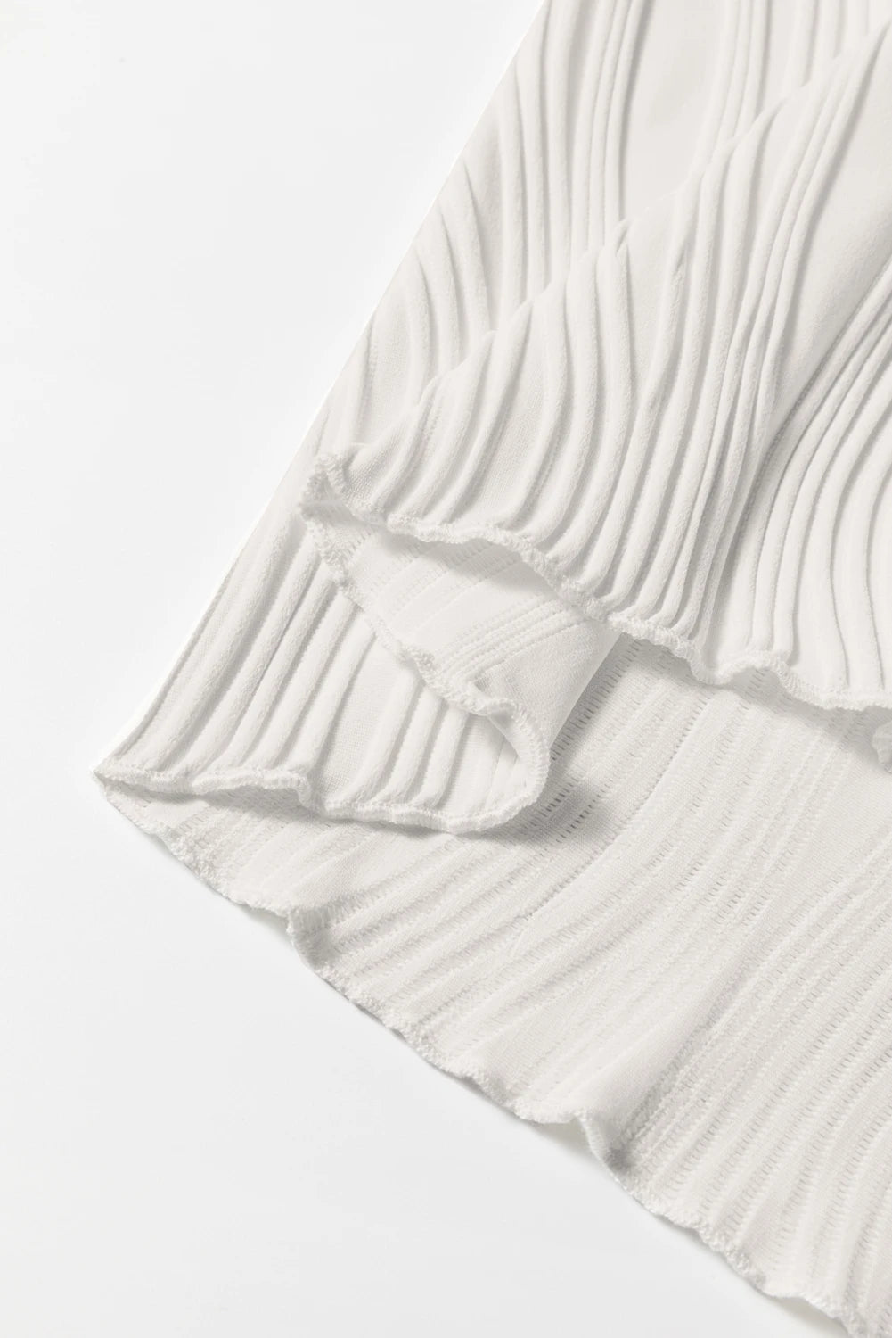 Southern Waves Textured White Tank