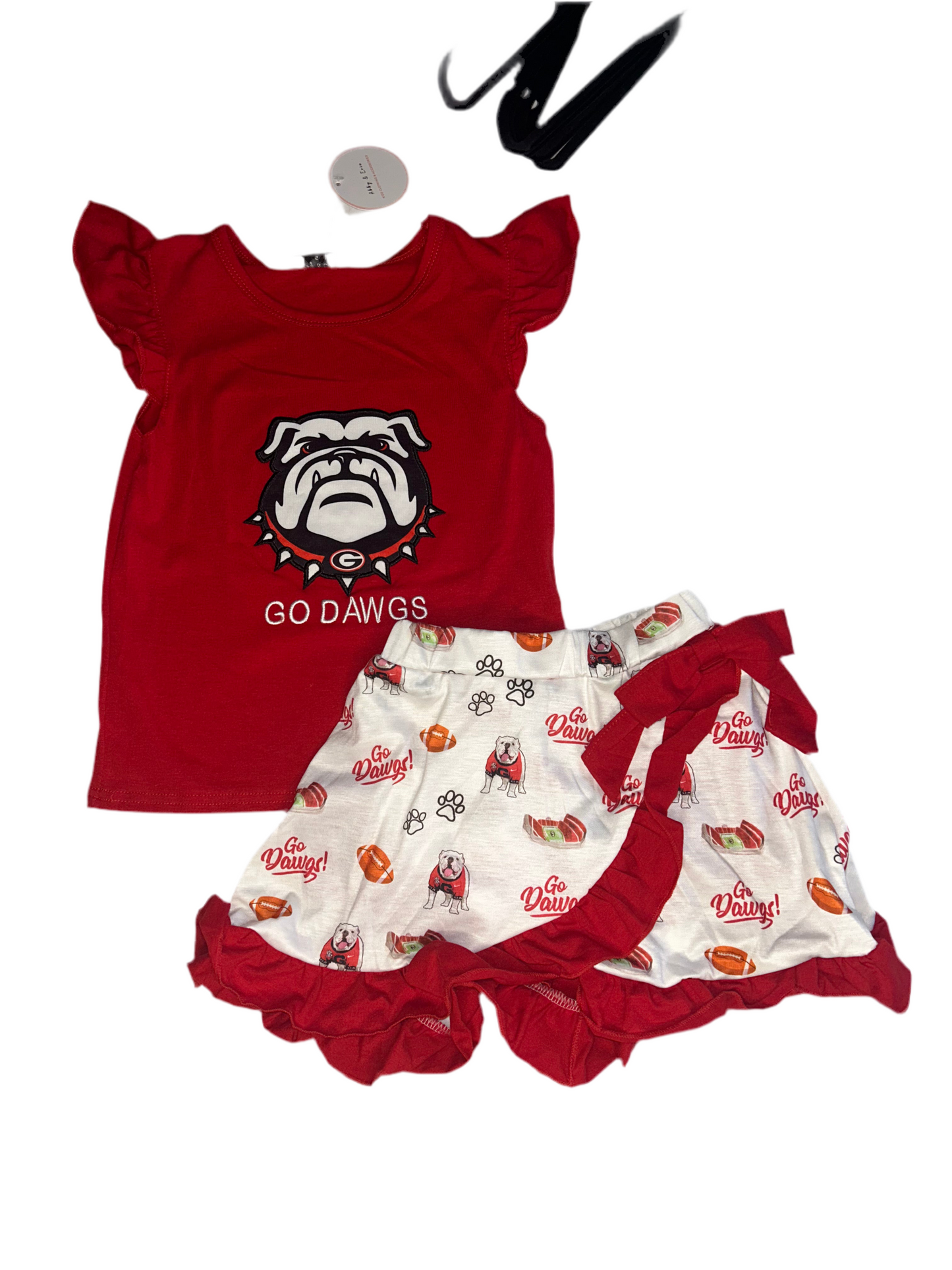 Go Dawgs Ruffle Skort Set 🐾❤️