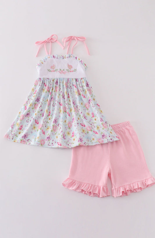 Butterfly Floral Embroidery Set