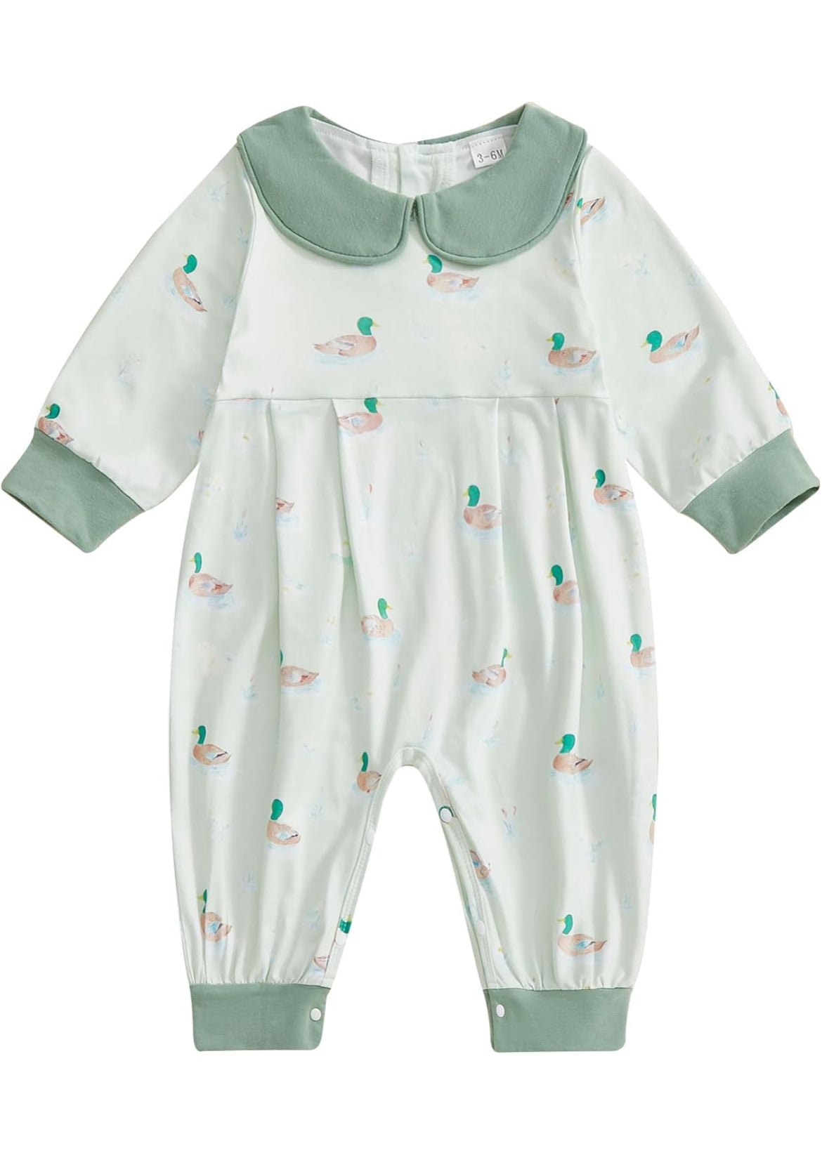 Collared Mallard Romper