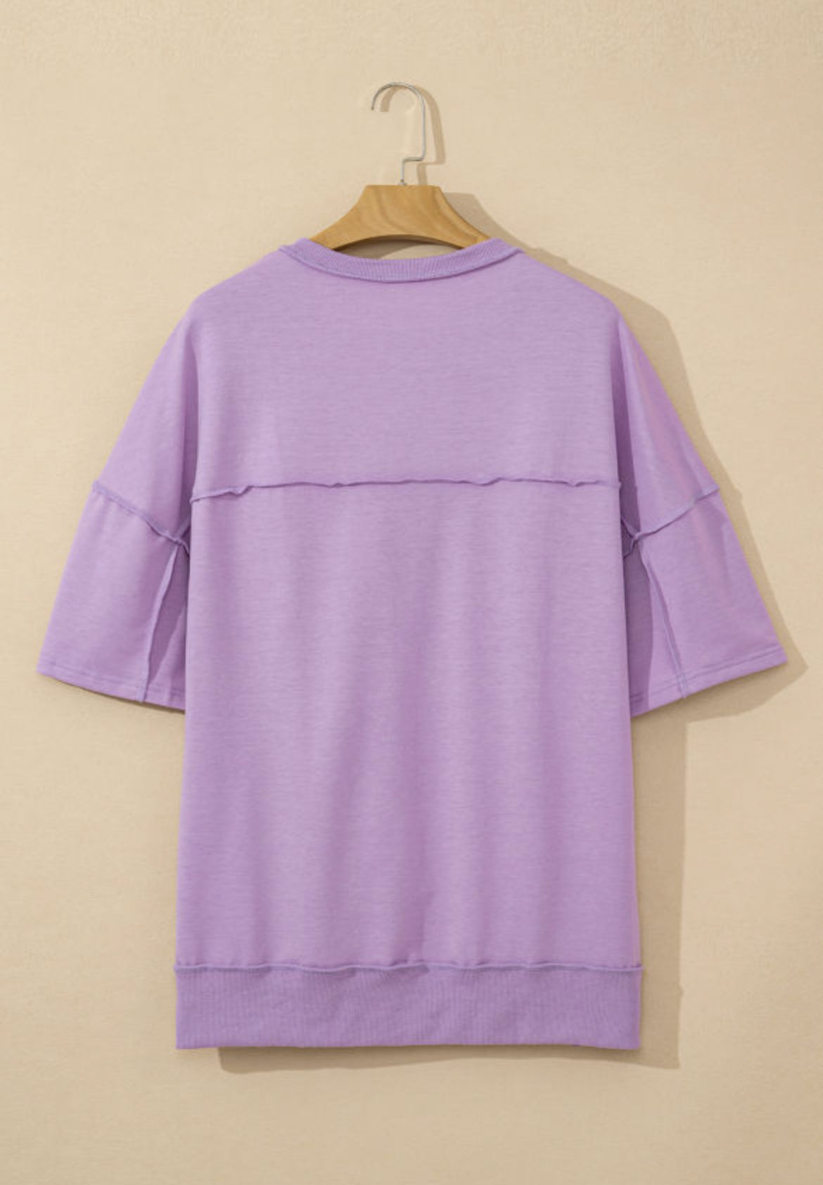 Orchid Petal Button Front Tunic Top