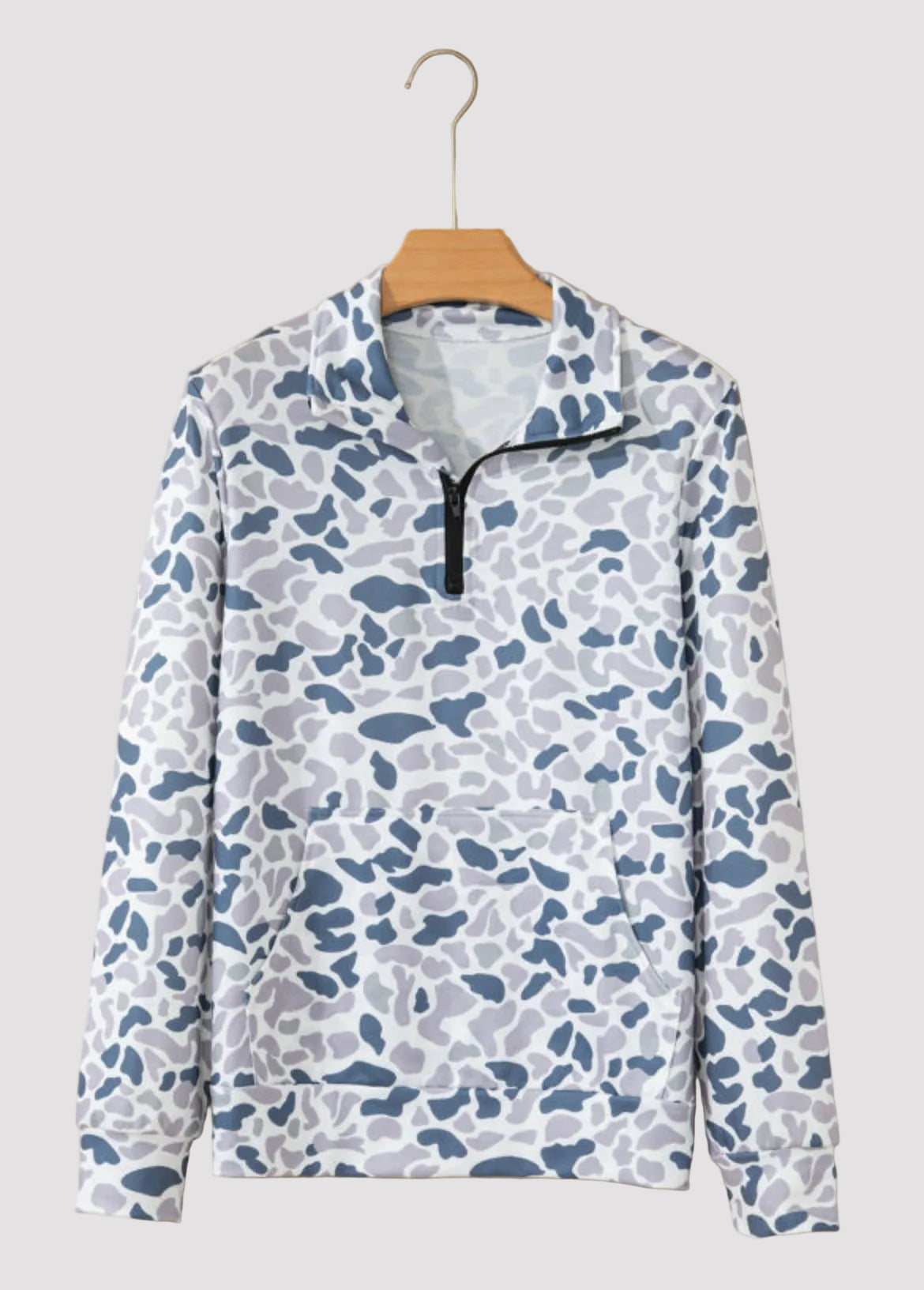 Camouflage Pullover | Kangaroo Pocket | Soft & Comfortable |