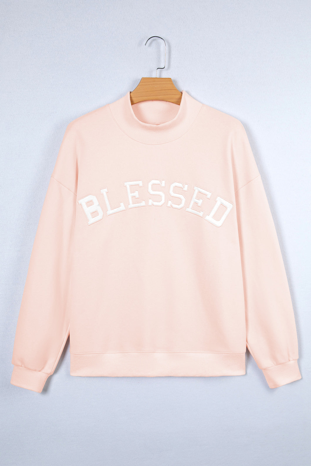 Blessed Mock Neck Sweatshirt