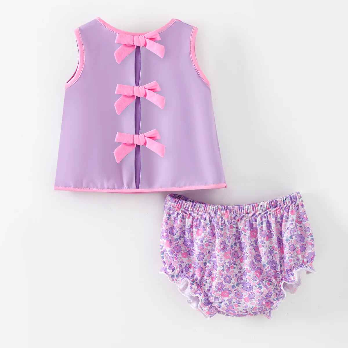 Popsicle Applique Tank & Bloomer Set