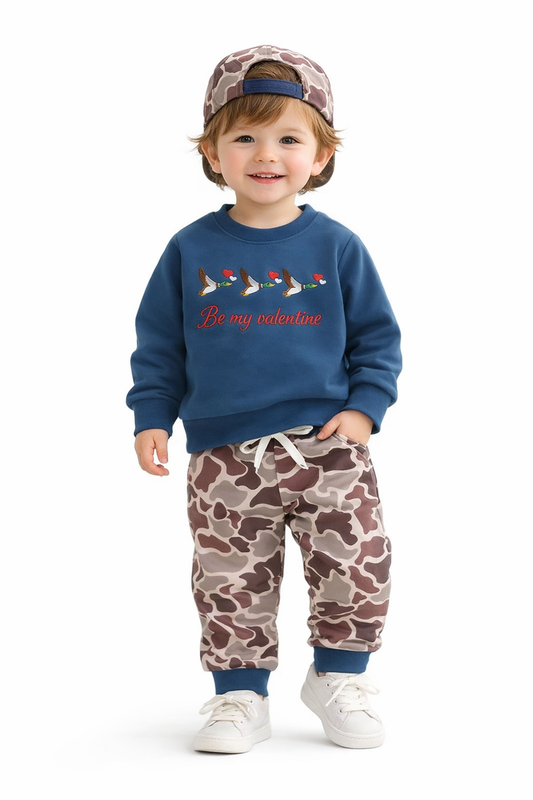 Be Mine Duck Camo Toddler Set