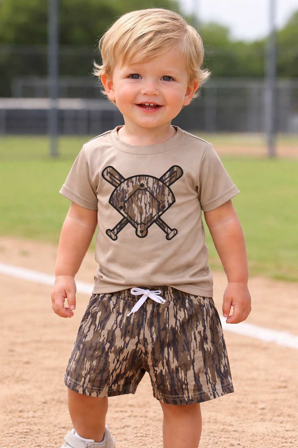 Camo Baseball Set