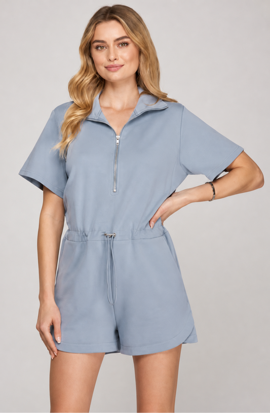 Blue Romper She + Sky